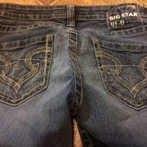 Big Star Casey K jeans XXLong  27 X 37